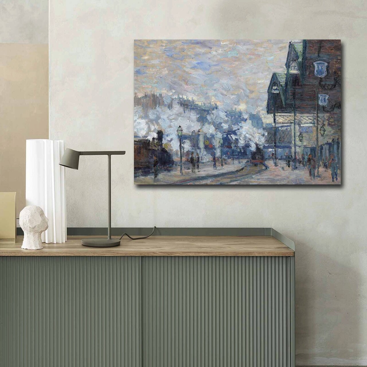 Tablou decorativ, 70100FAMOUSART-002, 70 x 100 cm, Multicolor - imagine 5